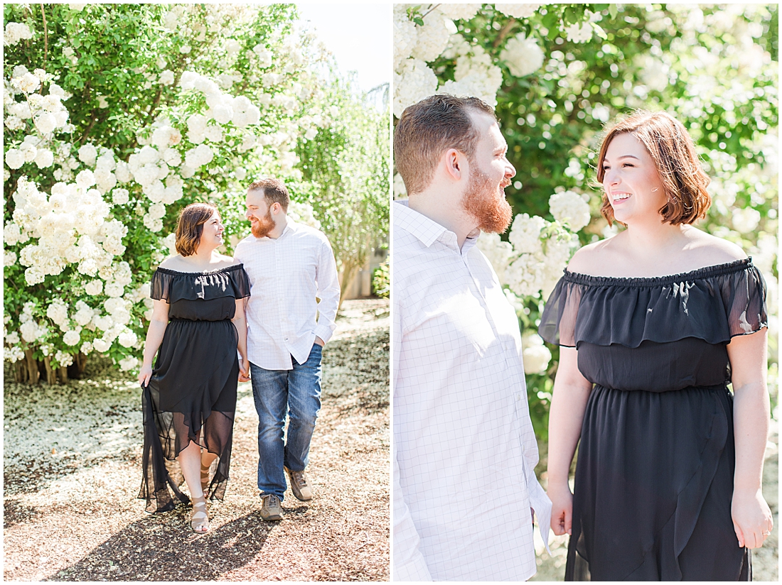 Dallas Engagement Session at Dallas Arboretum and Botanical Gardens in the Spring 0002