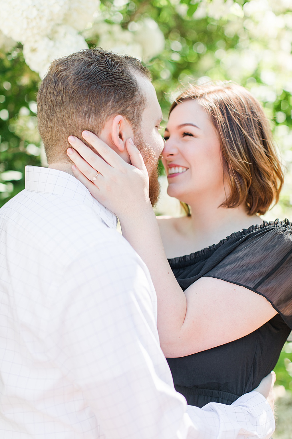 Dallas Engagement Session at Dallas Arboretum and Botanical Gardens in the Spring 0010