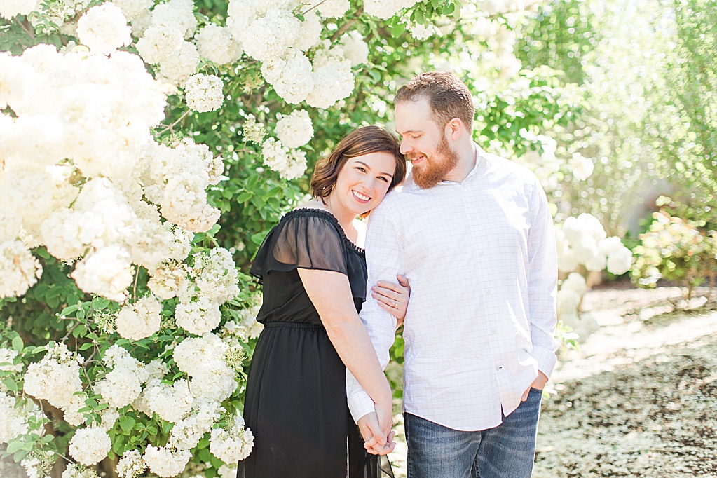 Dallas Engagement Session at Dallas Arboretum and Botanical Gardens in the Spring 0011
