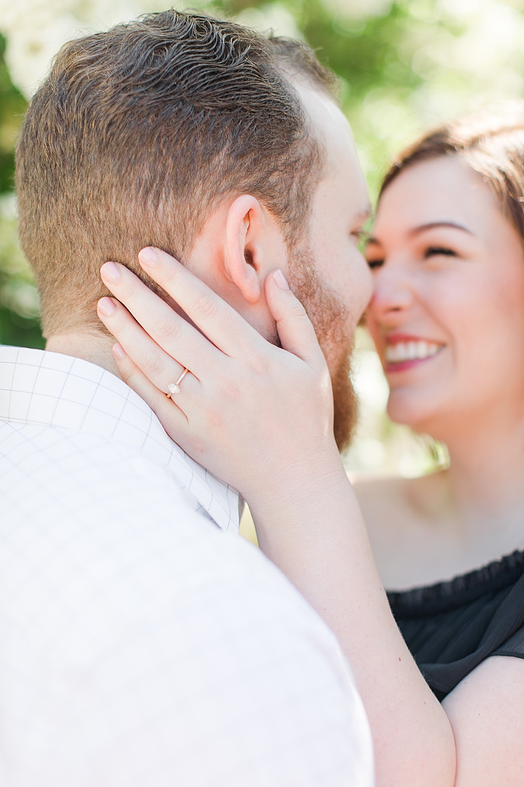 Dallas Engagement Session at Dallas Arboretum and Botanical Gardens in the Spring 0013