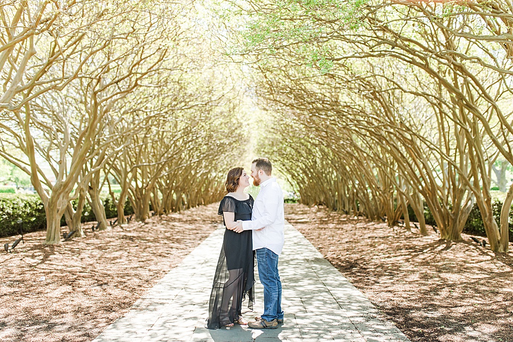 Dallas Engagement Session at Dallas Arboretum and Botanical Gardens in the Spring 0019