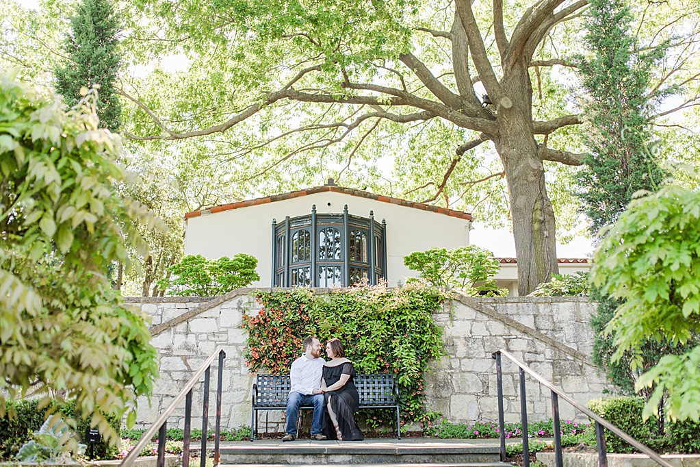 Dallas Engagement Session at Dallas Arboretum and Botanical Gardens in the Spring 0021