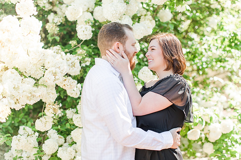 Dallas Engagement Session at Dallas Arboretum and Botanical Gardens in the Spring 0022