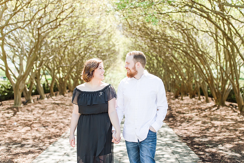 Dallas Engagement Session at Dallas Arboretum and Botanical Gardens in the Spring 0025