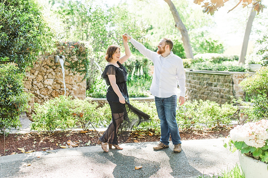 Dallas Engagement Session at Dallas Arboretum and Botanical Gardens in the Spring 0027