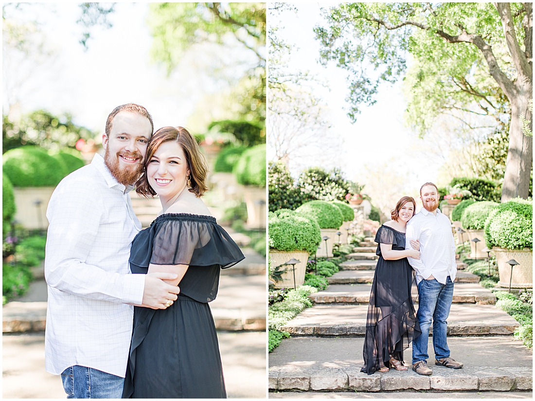 Dallas Engagement Session at Dallas Arboretum and Botanical Gardens in the Spring 0029