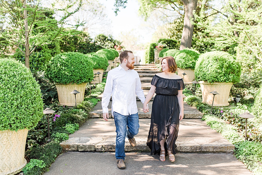 Dallas Engagement Session at Dallas Arboretum and Botanical Gardens in the Spring 0031