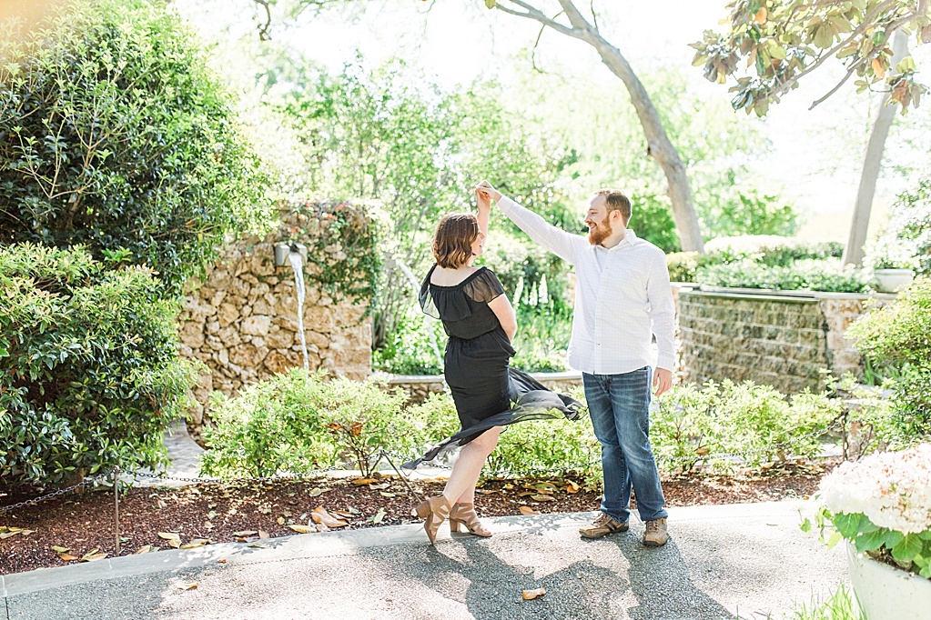 Dallas Engagement Session at Dallas Arboretum and Botanical Gardens in the Spring 0035