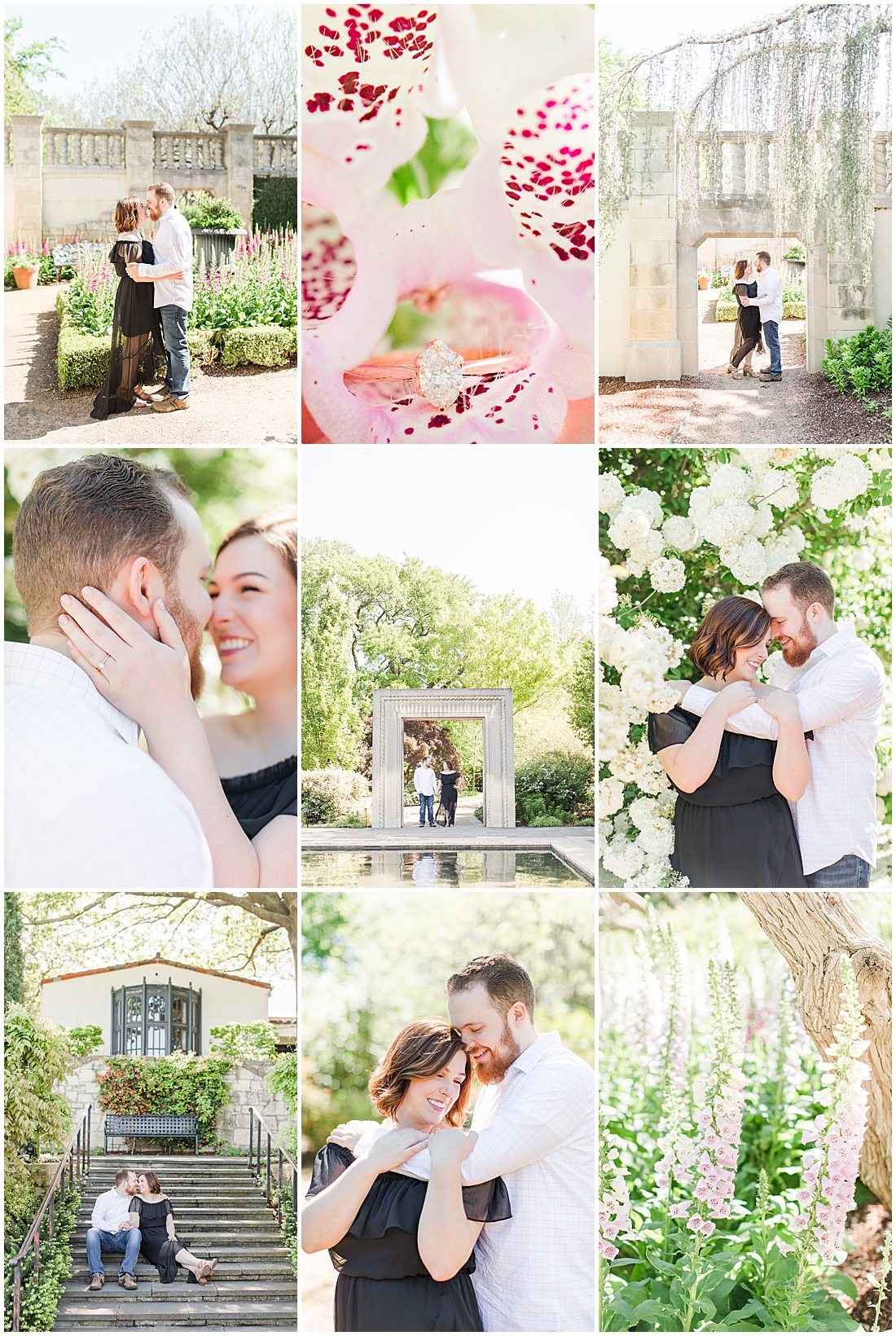 Dallas Engagement Session at Dallas Arboretum and Botanical Gardens in the Spring 0037