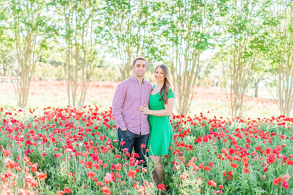 Engagement Photos in Fredericksburg Texas with wildflowers at the wildseed farms 0002