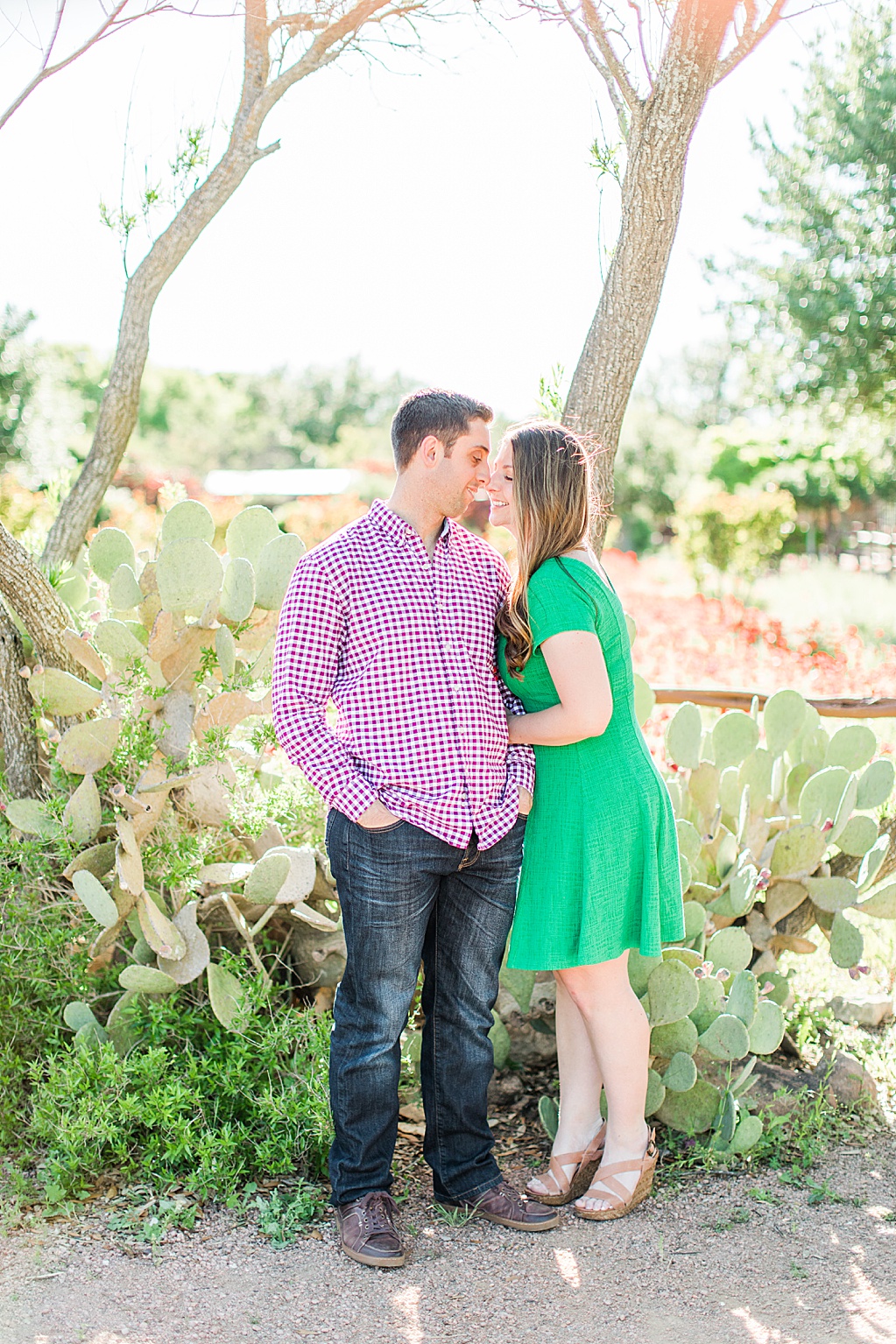 Engagement Photos in Fredericksburg Texas with wildflowers at the wildseed farms 0010