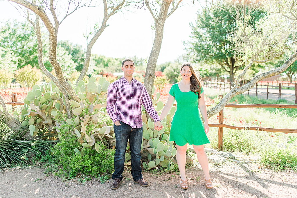 Engagement Photos in Fredericksburg Texas with wildflowers at the wildseed farms 0011
