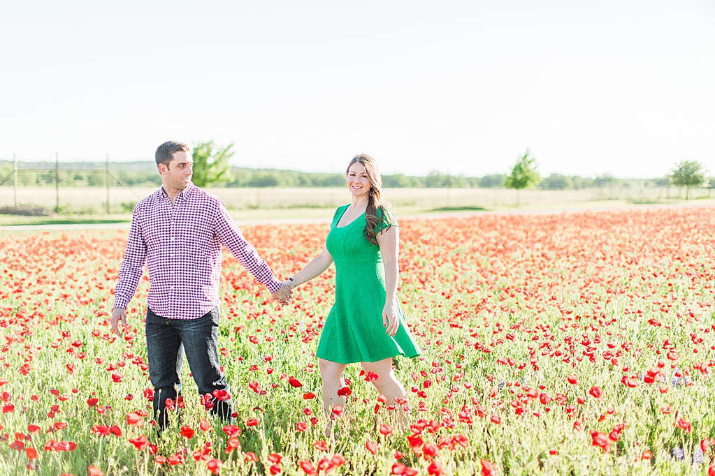 Engagement Photos in Fredericksburg Texas with wildflowers at the wildseed farms 0012