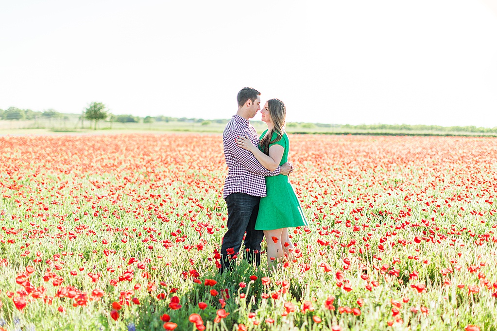 Engagement Photos in Fredericksburg Texas with wildflowers at the wildseed farms 0014