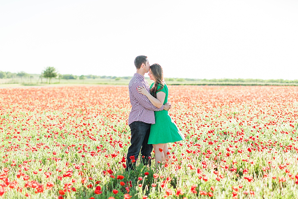 Engagement Photos in Fredericksburg Texas with wildflowers at the wildseed farms 0015