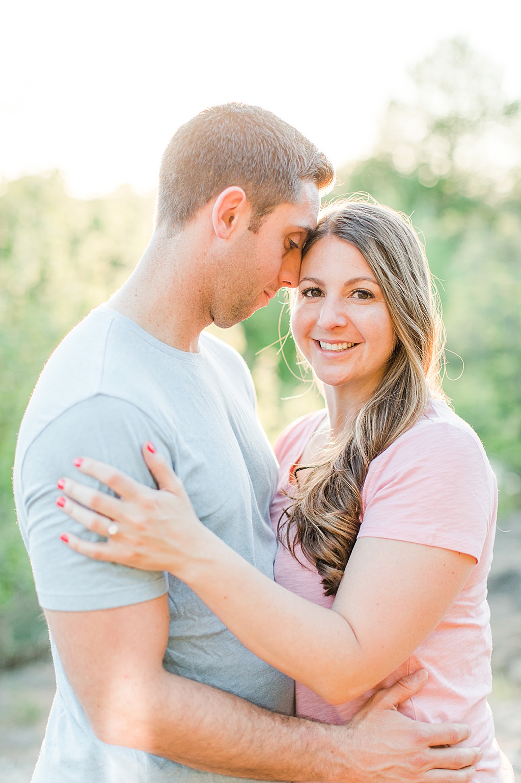 Engagement Photos in Fredericksburg Texas with wildflowers at the wildseed farms 0035