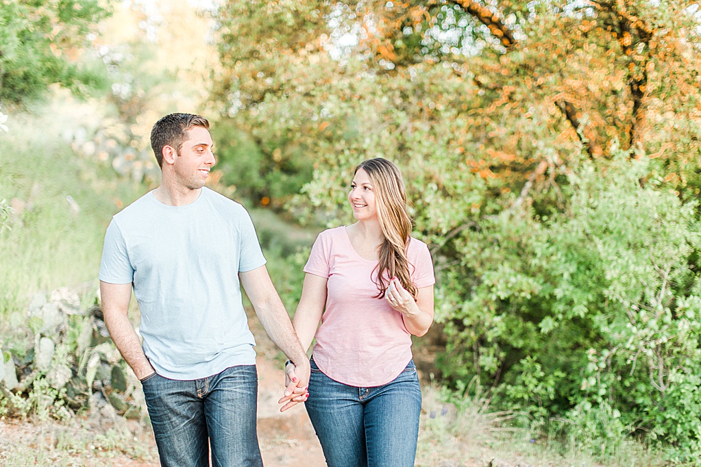 Engagement Photos in Fredericksburg Texas with wildflowers at the wildseed farms 0038