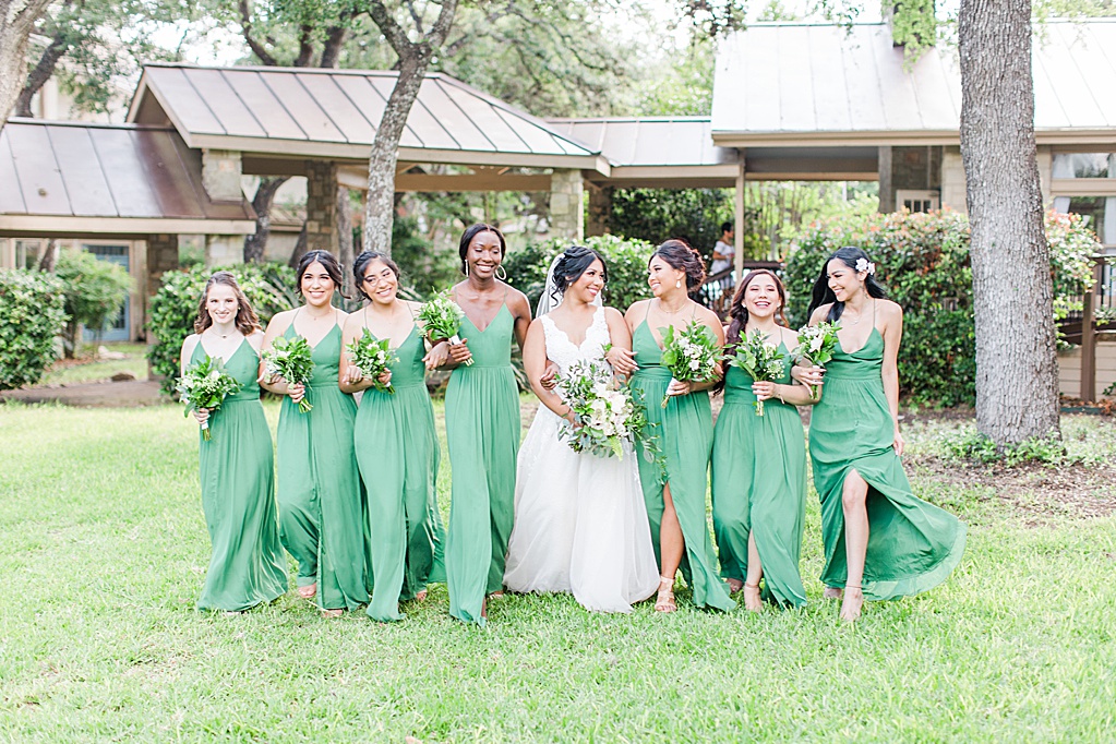 Spring Wedding at The Club at Garden Ridge in San Antonio Texas Featuring romantic greenery 0031