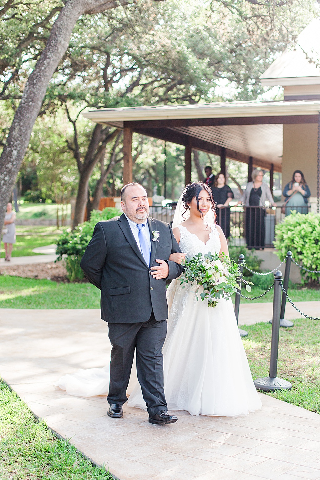 Spring Wedding at The Club at Garden Ridge in San Antonio Texas Featuring romantic greenery 0062