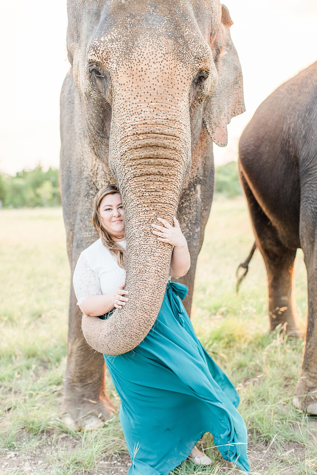 A Texas Engagement Session with Elephants in Fredericksburg 0046