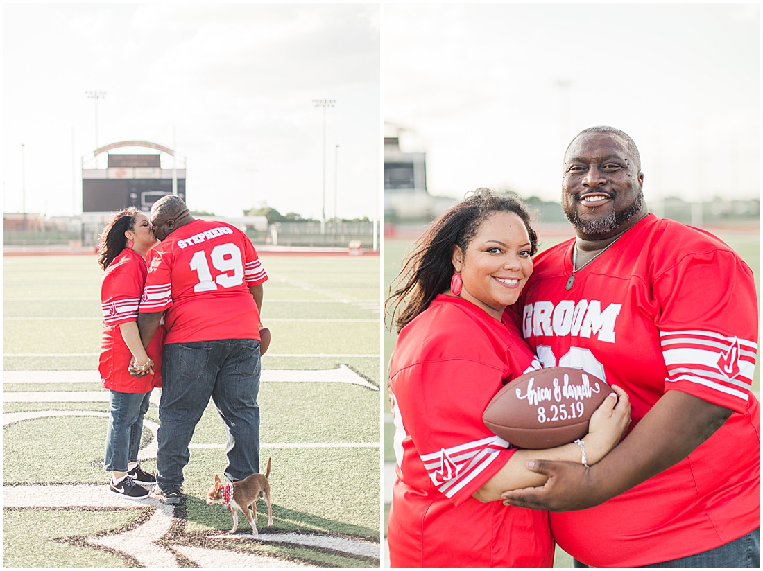 Football Engagment Session in Converse Texas at Judson High School 0004