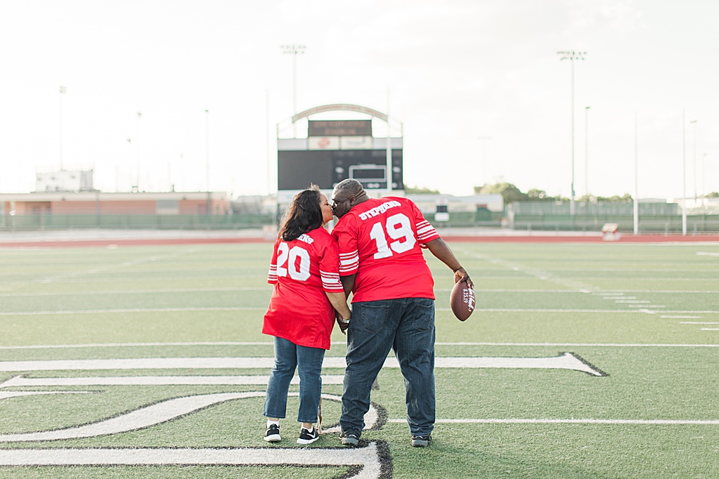 Football Engagment Session in Converse Texas at Judson High School 0006