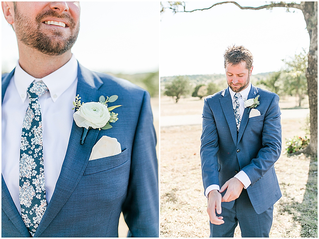 A greenery and dusty blue wedding at Sunset Ranch Event Center in Fredericksburg Texas by Allison Jeffers Associate Photographer 0106