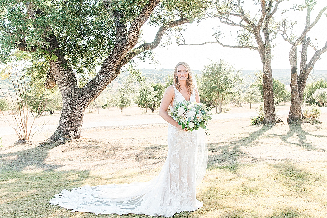 A greenery and dusty blue wedding at Sunset Ranch Event Center in Fredericksburg Texas by Allison Jeffers Associate Photographer 0126