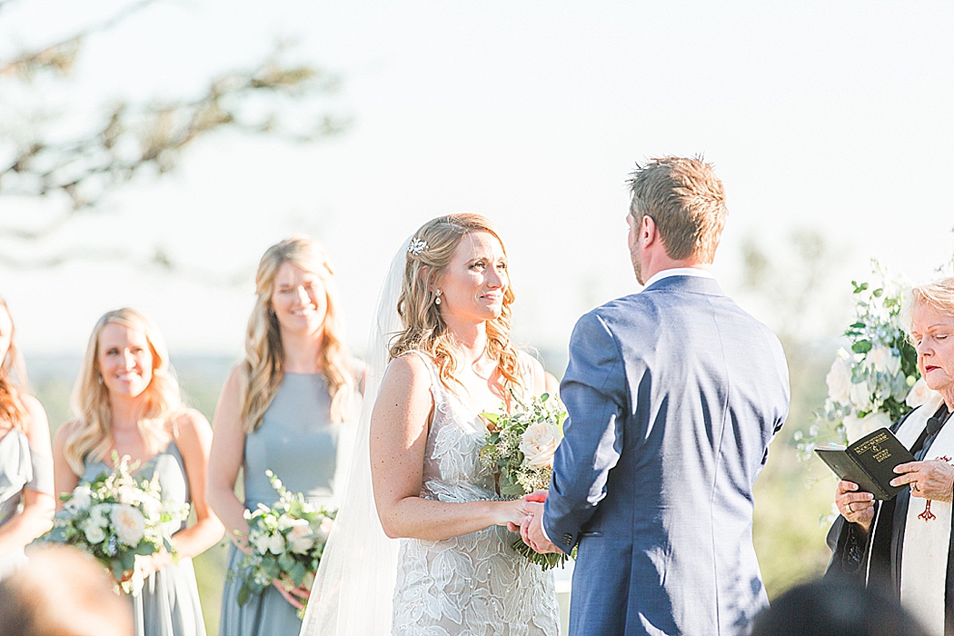A greenery and dusty blue wedding at Sunset Ranch Event Center in Fredericksburg Texas by Allison Jeffers Associate Photographer 0146
