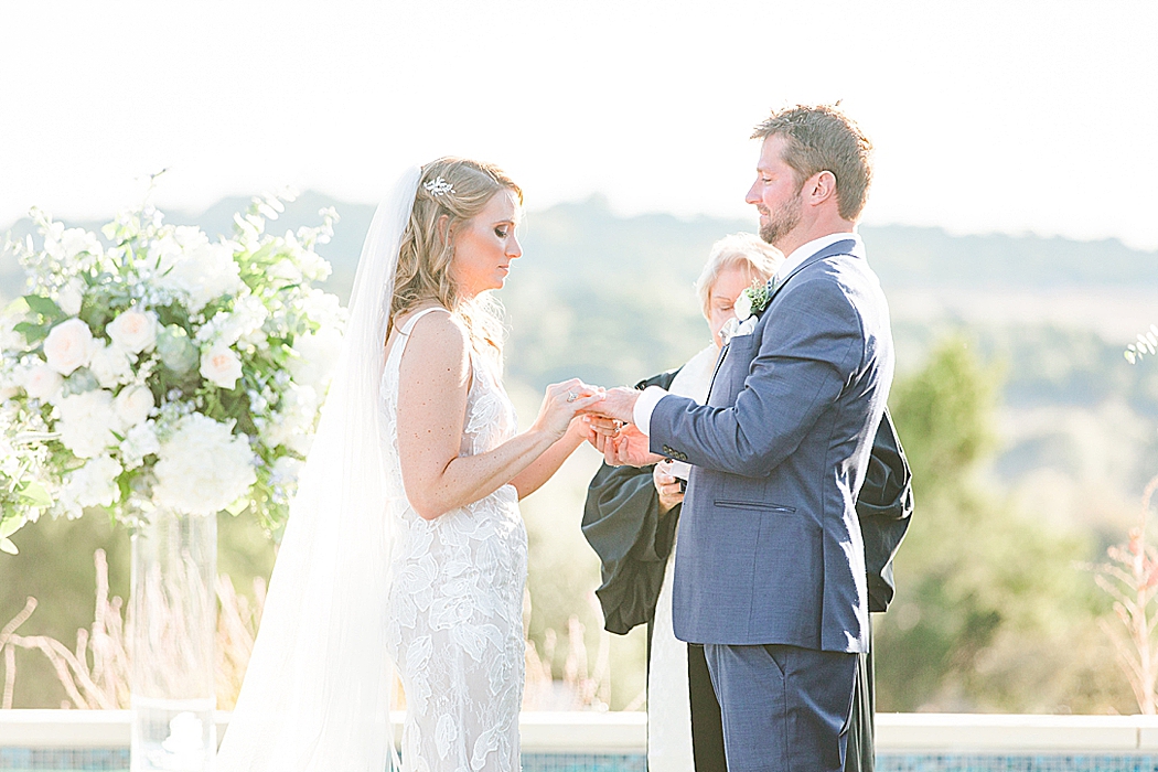 A greenery and dusty blue wedding at Sunset Ranch Event Center in Fredericksburg Texas by Allison Jeffers Associate Photographer 0149