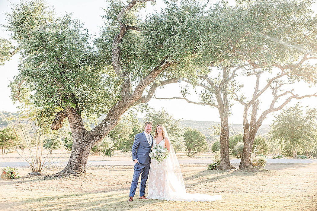 A greenery and dusty blue wedding at Sunset Ranch Event Center in Fredericksburg Texas by Allison Jeffers Associate Photographer 0155