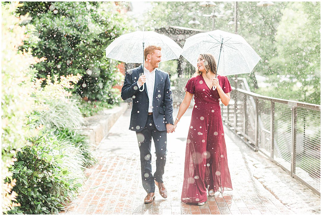 An engagment session in the rain at the Historic Pearl San Antonio Texas 0007