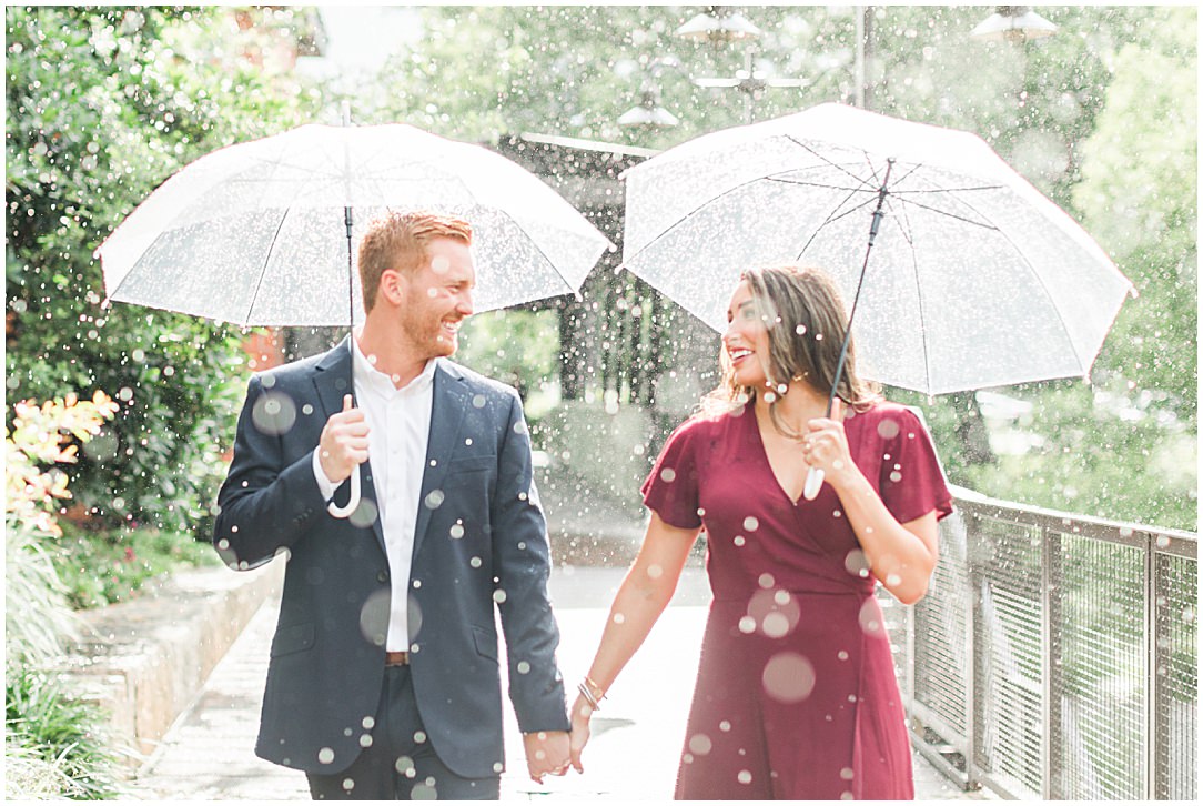 An engagment session in the rain at the Historic Pearl San Antonio Texas 0008