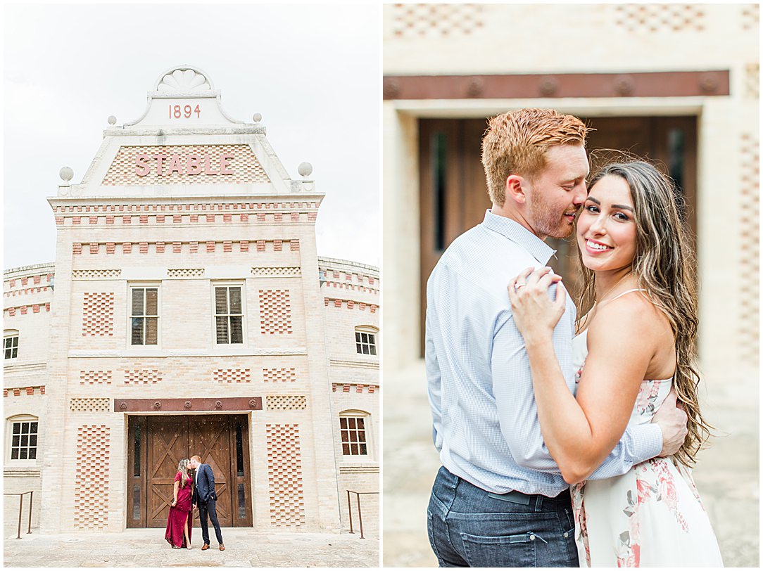 An engagment session in the rain at the Historic Pearl San Antonio Texas 0020