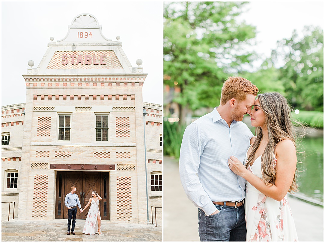 An engagment session in the rain at the Historic Pearl San Antonio Texas 0024