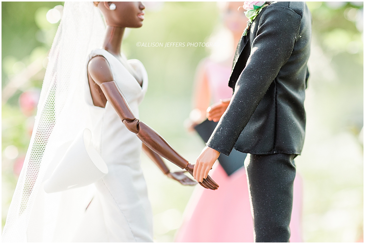 Barbie and Ken dream wedding photography styled shoot by Allison Jeffers Photography 0005