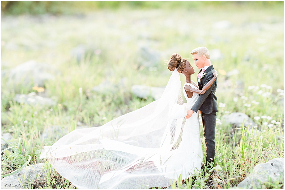 Barbie and Ken dream wedding photography styled shoot by Allison Jeffers Photography 0017