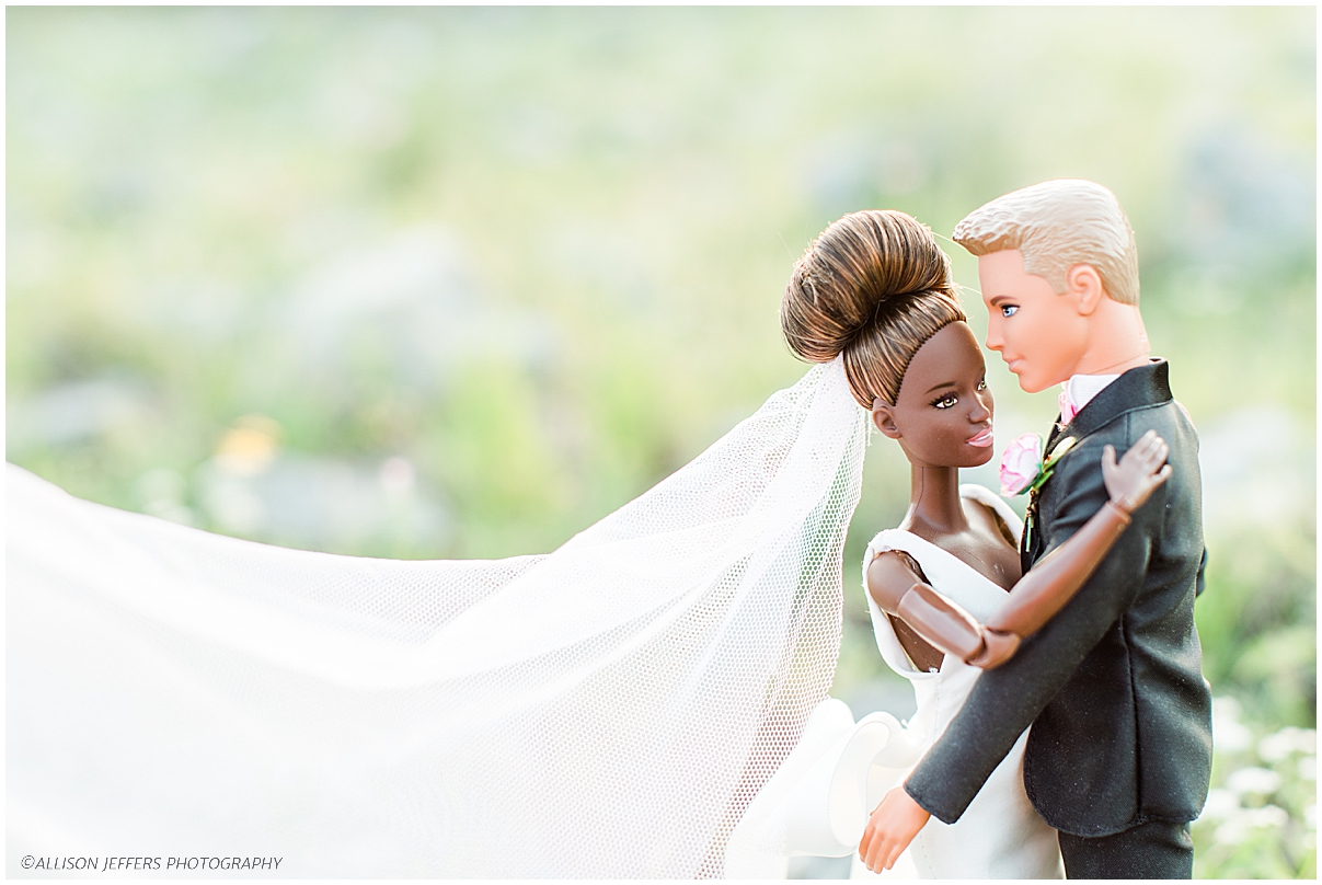 Barbie and Ken dream wedding photography styled shoot by Allison Jeffers Photography 0020