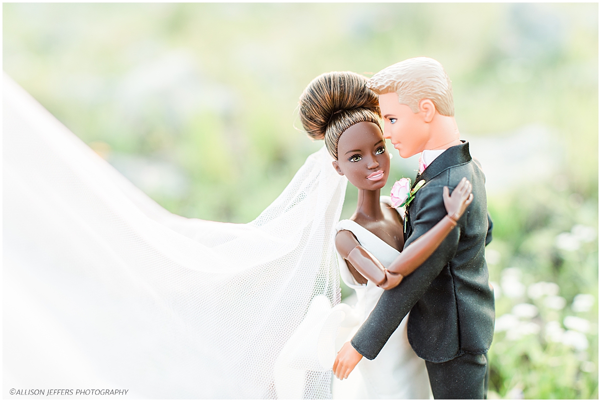 Barbie and Ken dream wedding photography styled shoot by Allison Jeffers Photography 0021