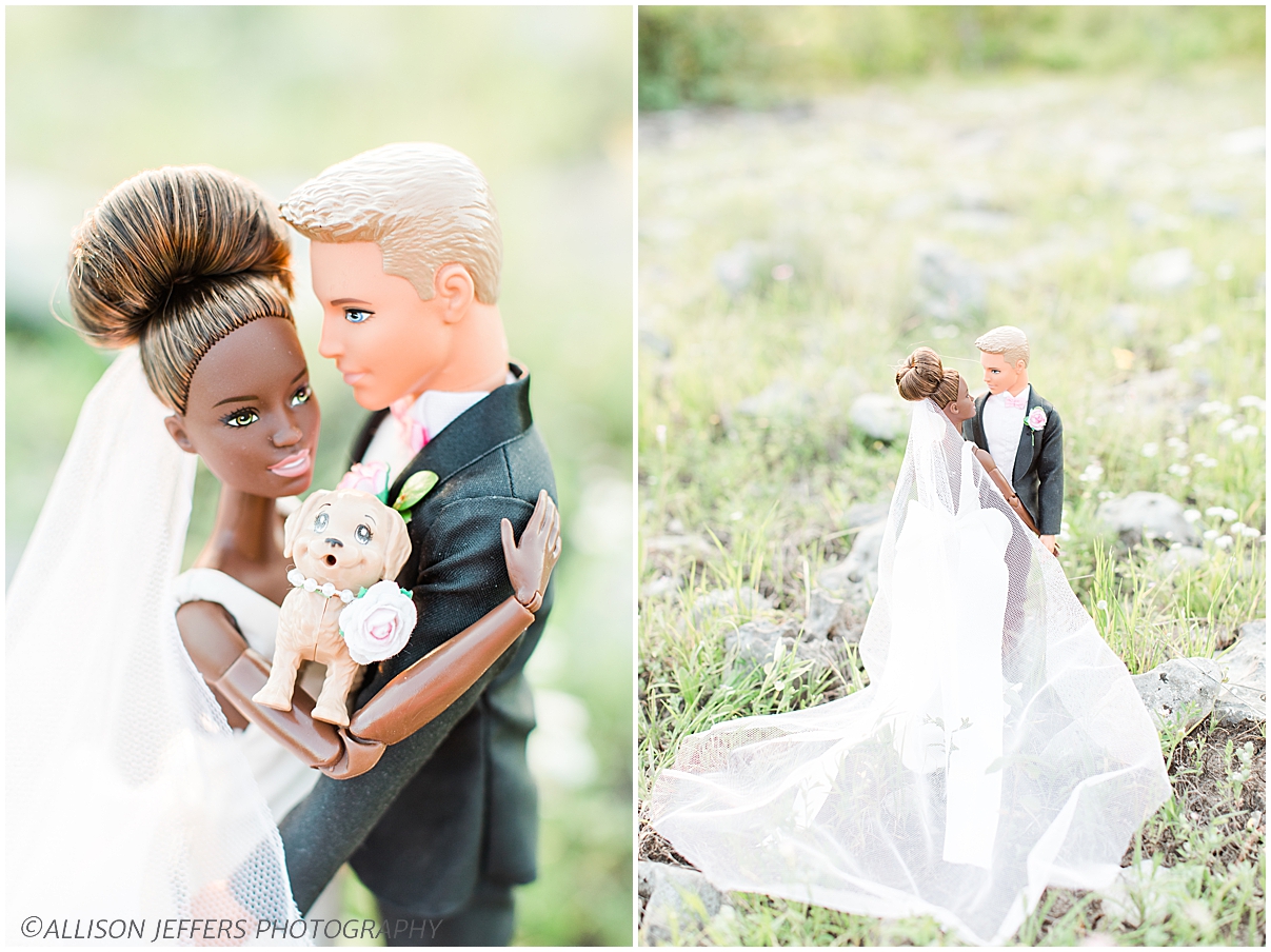 Barbie and Ken dream wedding photography styled shoot by Allison Jeffers Photography 0023