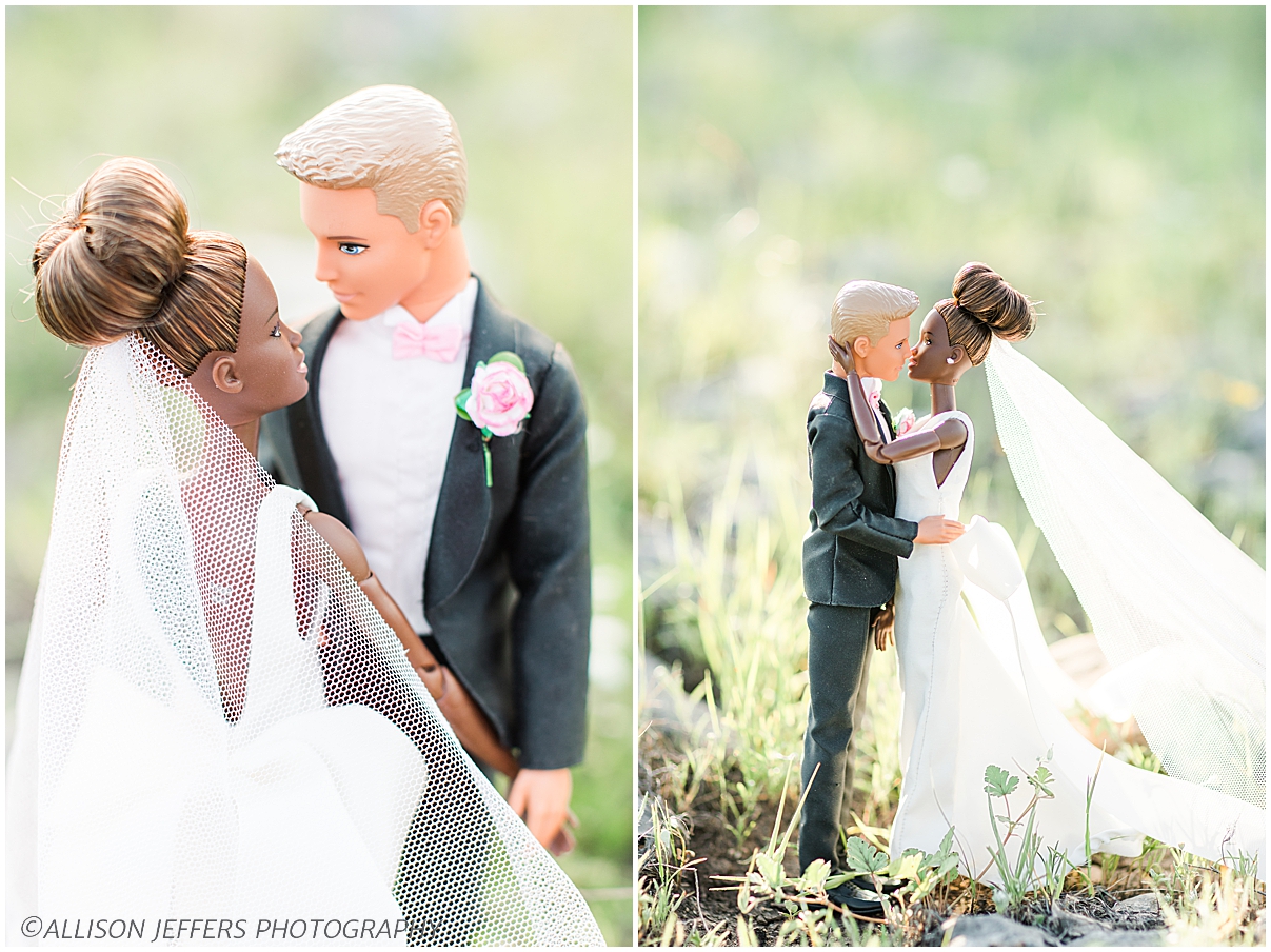 Barbie and Ken dream wedding photography styled shoot by Allison Jeffers Photography 0024
