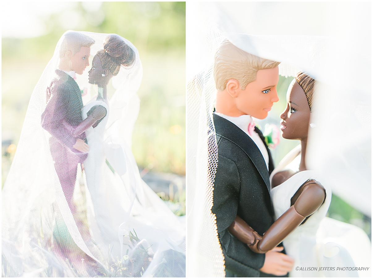 Barbie and Ken dream wedding photography styled shoot by Allison Jeffers Photography 0030