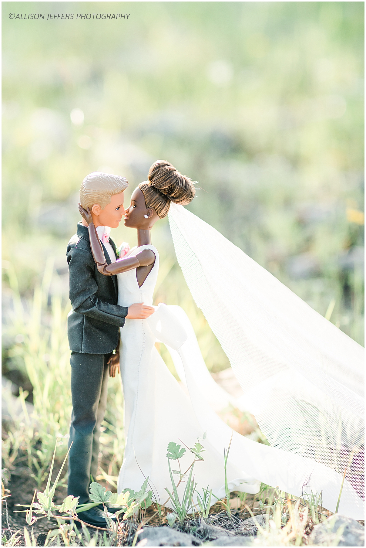 Barbie and Ken dream wedding photography styled shoot by Allison Jeffers Photography 0034