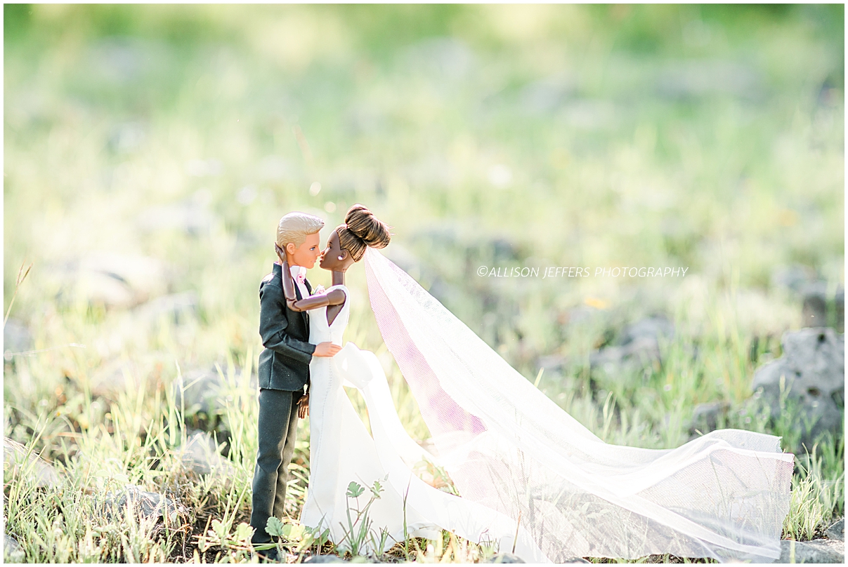 Barbie and Ken dream wedding photography styled shoot by Allison Jeffers Photography 0035