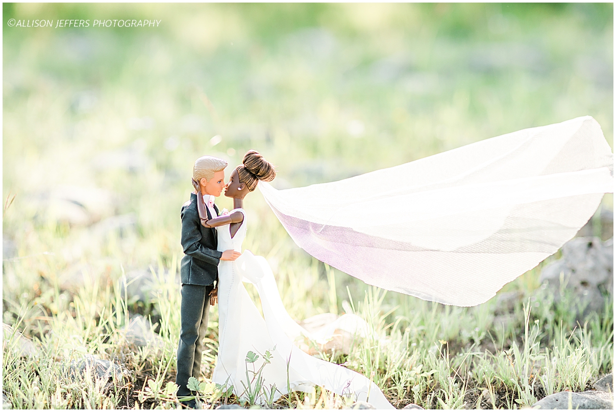 Barbie and Ken dream wedding photography styled shoot by Allison Jeffers Photography 0036