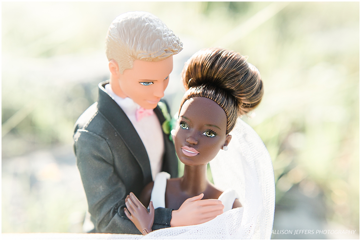 Barbie and Ken dream wedding photography styled shoot by Allison Jeffers Photography 0037