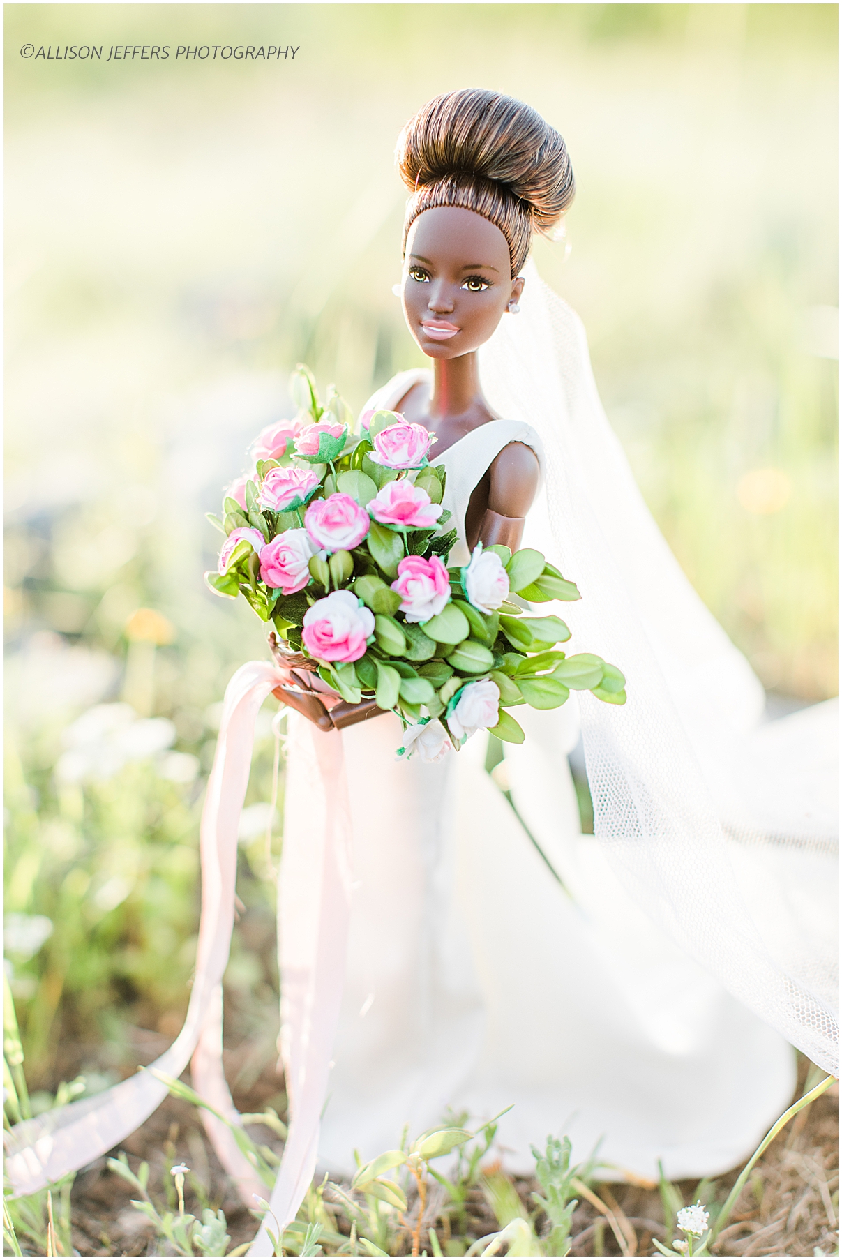 Barbie and Ken dream wedding photography styled shoot by Allison Jeffers Photography 0039