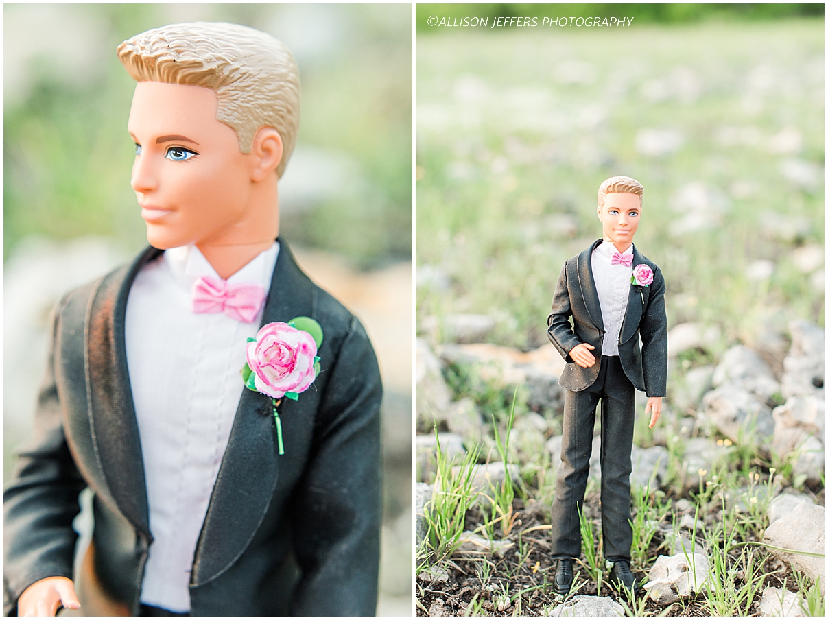 Barbie and Ken dream wedding photography styled shoot by Allison Jeffers Photography 0042