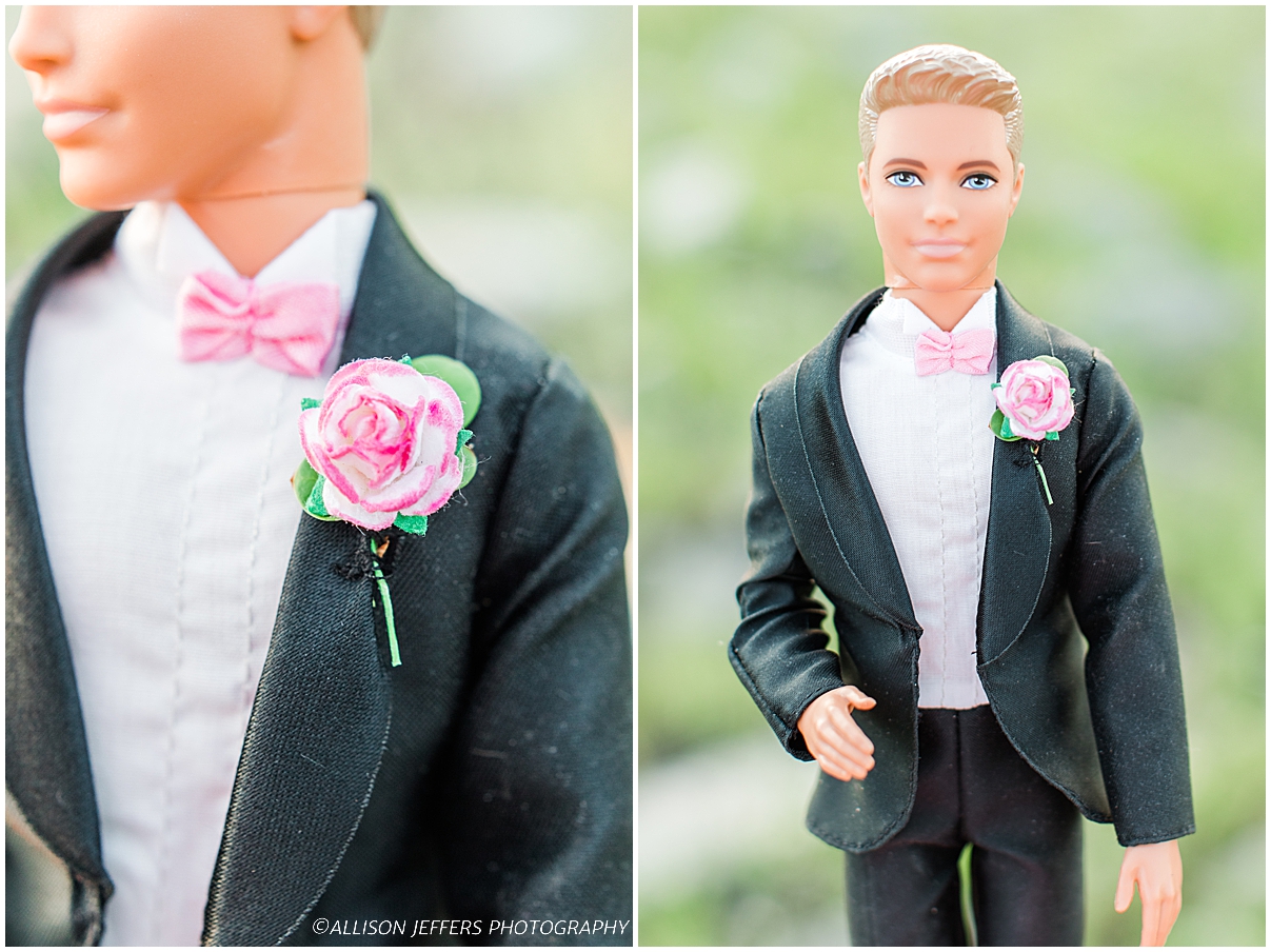 Barbie and Ken dream wedding photography styled shoot by Allison Jeffers Photography 0043