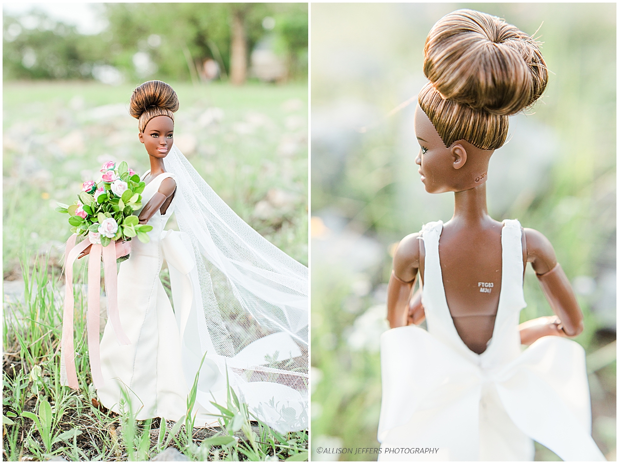 Barbie and Ken dream wedding photography styled shoot by Allison Jeffers Photography 0047